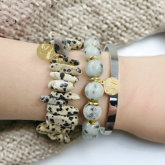 Speckle Oasis Bracelet Stack