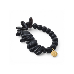 Charcoal Celebration Chip Bracelet