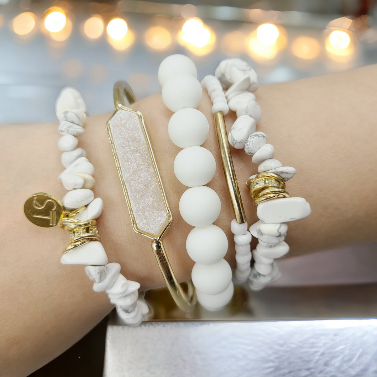 Ashen Bracelet Stack