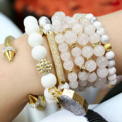 Ashen Flurry Bracelet Stack