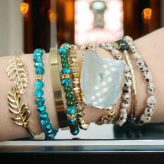 Lexis Jade Bracelet Stack