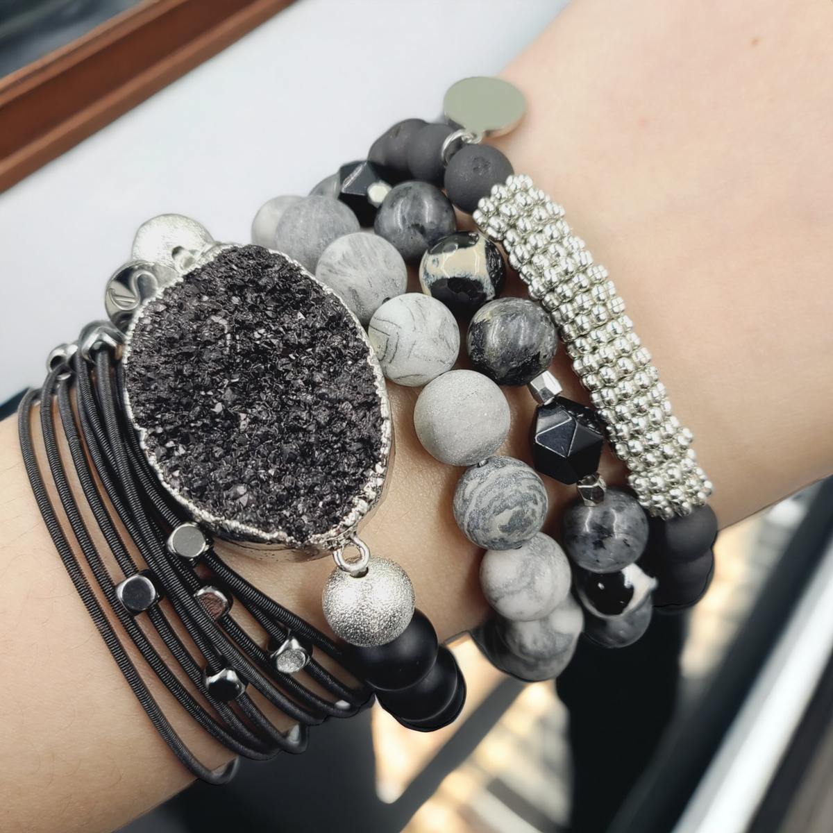 Silver Demi Bracelet Stack