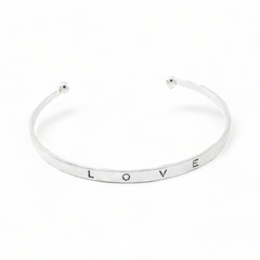 Silver Embrace Bracelet