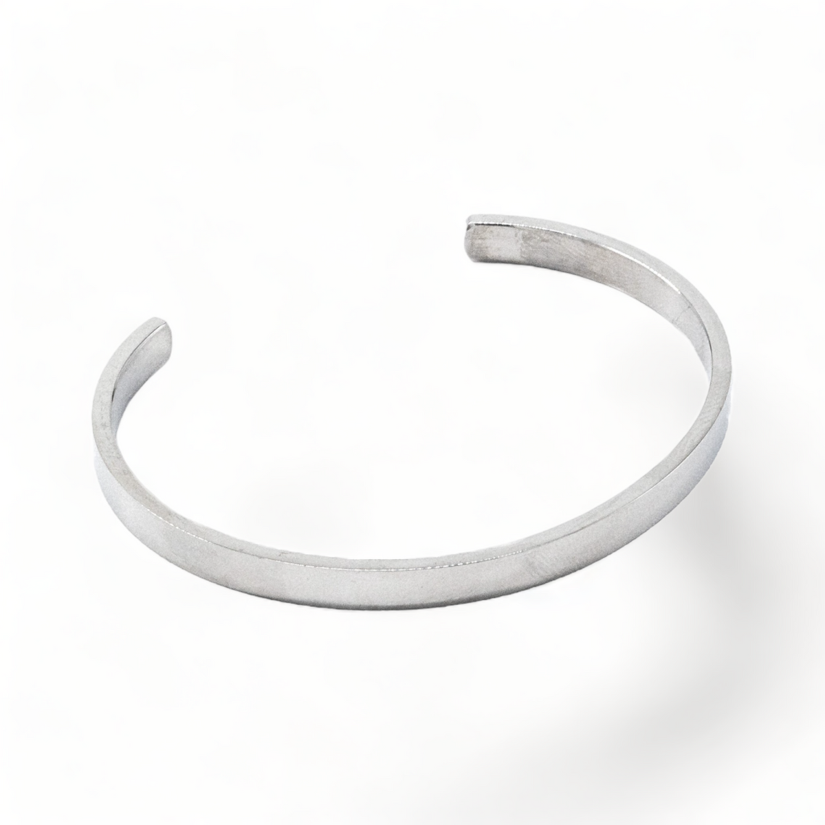 Silver Stately Cuff Bracelet