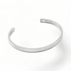 Silver Stately Cuff Bracelet