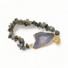 Enchanted Haze Agate Bracelet