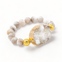 Frosty Gemstone Bracelet