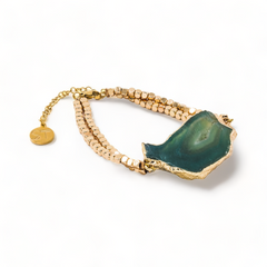Jade Oasis Agate Bracelet